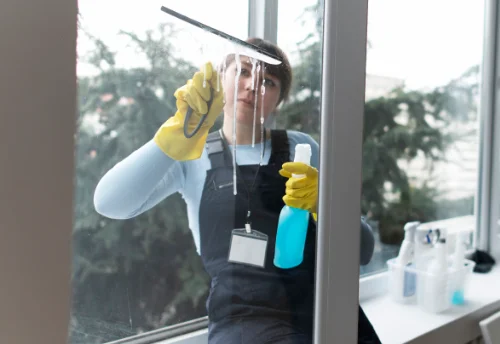 Nettoyage de vitres intérieures et extérieures à Ville